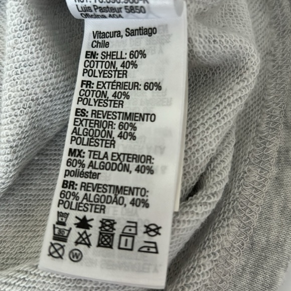 Roxy heather gray Soft Pullover Boxy Long Sleeve Hoodie Sweater Size Large - Picture 11 of 11